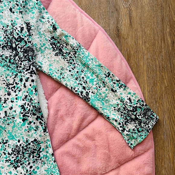 Kasper Floral Print Open Cardigan - Picture 3 of 3